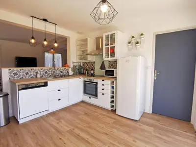 Cuisine ou kitchenette dans l'établissement A CasA