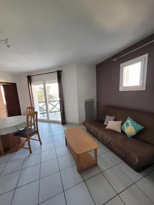 Coin salon dans l'établissement Délice des Dunes