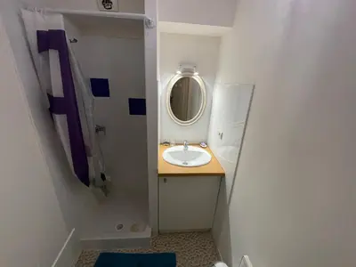 Salle de bains dans l'établissement Coconut