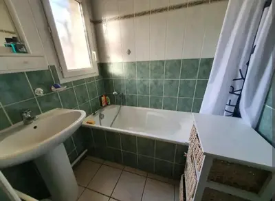 Salle de bains dans l'établissement Maison abelias soustons plage