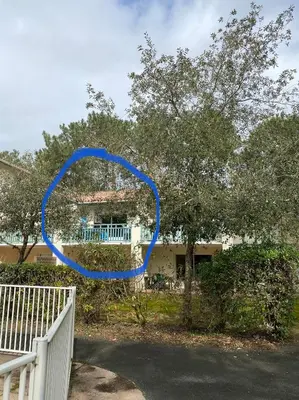 Jardin de l'établissement Appartement 3 pièces, 6 perso avec piscine chauffée en saison domaine du golf de Pinsolle