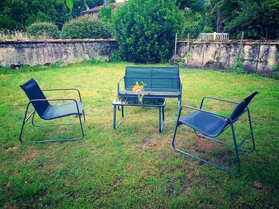 Jardin de l'établissement Maison entre Plages et Forêts