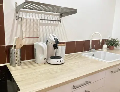 Cuisine ou kitchenette dans l'établissement Les Halles 1 - Central - Spacieux - Moderne
