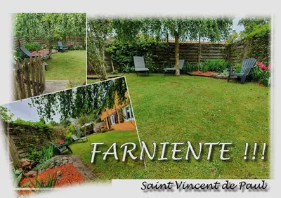 Jardin de l'établissement Dax location maison avec spa