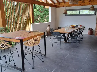 Plan de l'établissement Villa Hossegor - 4 étoiles, 6 chambres - 5 salles de bains - piscine chauffée 5 mn des plages