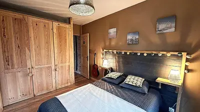 Un ou plusieurs lits dans un hébergement de l'établissement Les Bord'Océanes Sauna & Spa Villa Marensine et Villa Oyat