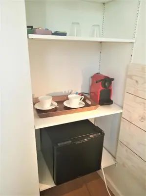 Cuisine ou kitchenette dans l'établissement La villa du golf - chambre d hôtes