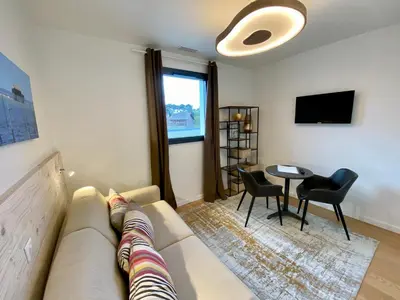 Télévision ou salle de divertissement dans l'établissement La villa du golf - chambre d hôtes