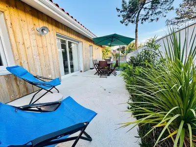 Plan de l'établissement Maison 300m de l’océan, 4 a 6 personnes