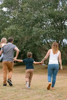 Clients de l'établissement Roulottes cocooning au coeur des Landes
