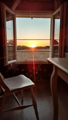 Paysage naturel près de la maison d'hôtes