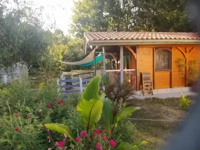 Jardin de l'établissement Chambre d hôte dans un magnifique chalet