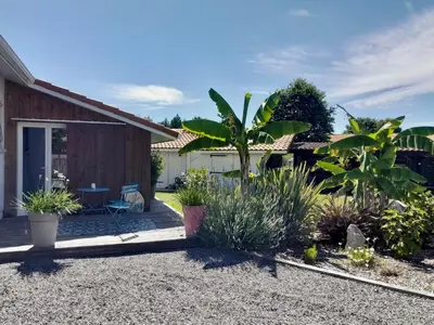 Jardin de l'établissement Logement indépendant Bassin d'Arcachon