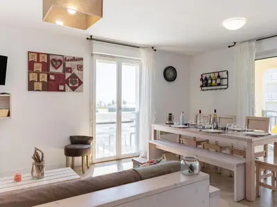 Boissons dans l'établissement Apartment Les jardins de l'oyat-1 by Interhome