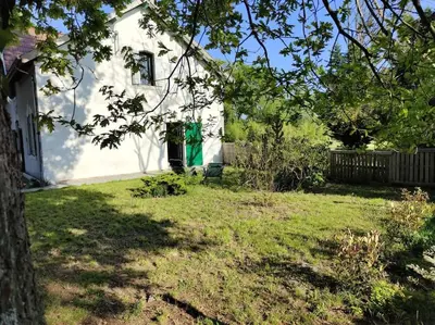 Jardin de l'établissement Appartement 4/6 pers, jardin, 6 km de la plage