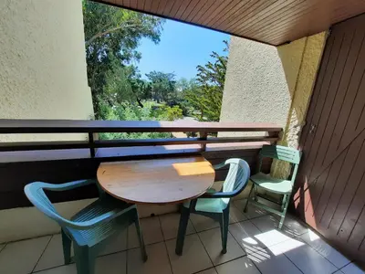 Balcon ou terrasse dans l'établissement Appartement Lumineux à Seignosse, Proche Plage, Commerces et Activités, Parking, Wifi et Balcon - FR-1-239-813