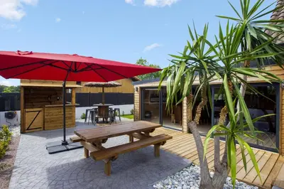 Terrasse ou espace extérieur de l'établissement Maison L'Atipik - Welkeys