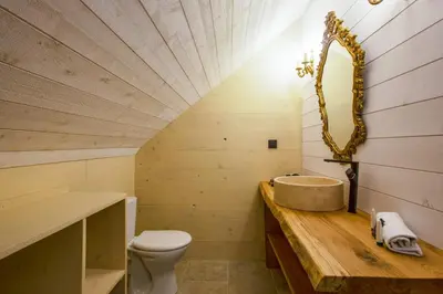Salle de bains dans l'établissement Maison L'Atipik - Welkeys