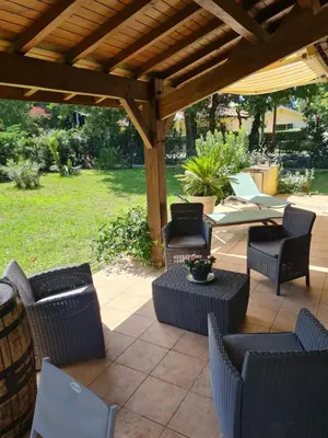 Jardin de l'établissement Villa Familiale