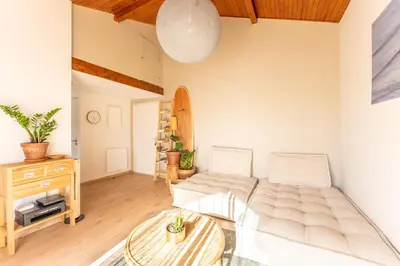 Coin salon dans l'établissement Nature & Sun, Natural lifestyle - Hossegor