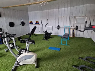 Salle ou équipements de sports de l'établissement Grand Mobile home dans camping