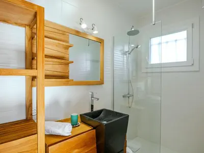 Salle de bains dans l'établissement Holiday Home Douchamïa by Interhome