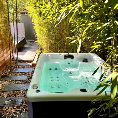 Plan de l'établissement La Villa Canopée - Piscine chauffée-Fibre-Clim-Jacuzzi