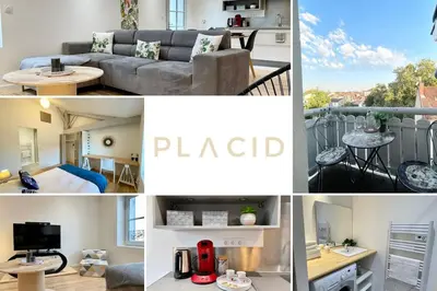 Plan de l'établissement Le Cocon Landais - Clim - Balcon - Central - Spacieux - Lumineux
