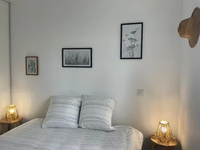 Un ou plusieurs lits dans un hébergement de l'établissement Maison neuve entre Bassin d'Arcachon et Landes