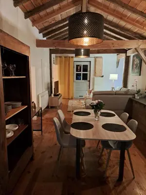 Plan de l'établissement Maisonnette vue sur forêt