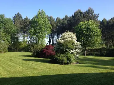 Jardin de l'établissement La bergerie des Landes