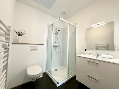 Salle de bains dans l'établissement Le Chic - Parking - Extérieur - Fibre - Calme