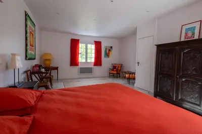 Un ou plusieurs lits dans un hébergement de l'établissement La Métairie - Guesthouse