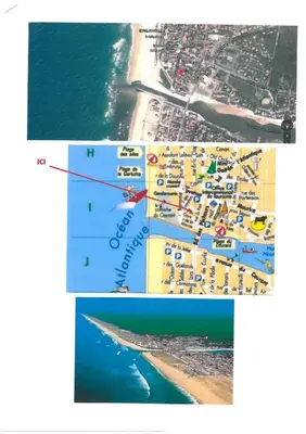 Vue générale sur la mer ou vue sur la mer prise depuis la maison de vacances
