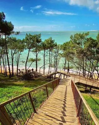 Paysage naturel près de la maison de vacances