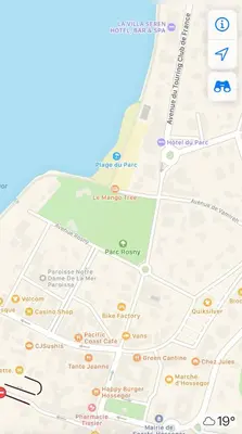 Plan de l'établissement Un cocon climatisé au bord du Lac d’Hossegor