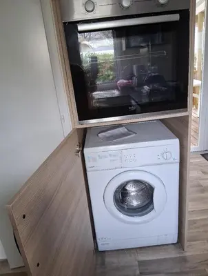Plan de l'établissement Charmant mobil-home N°698 3ch tout confort au calme