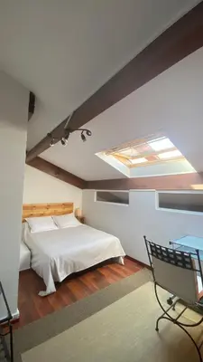 Un ou plusieurs lits dans un hébergement de l'établissement T4 Beau Duplex Port de plaisance de Capbreton 800m de la plage