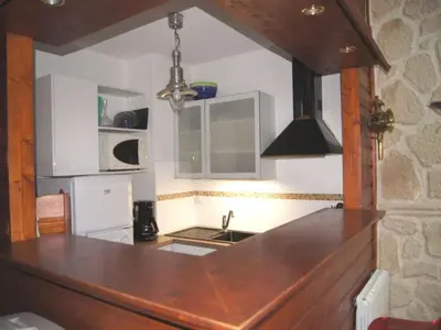 Cuisine ou kitchenette dans l'établissement T4 Beau Duplex Port de plaisance de Capbreton 800m de la plage
