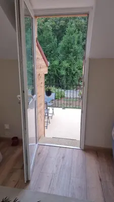 Balcon ou terrasse dans l'établissement Domaine de Grisere