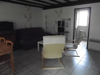 Coin salon dans l'établissement Gîte Tucolet