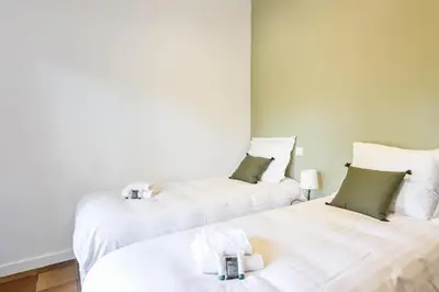 Un ou plusieurs lits dans un hébergement de l'établissement Villa de la Côte - Welkeys