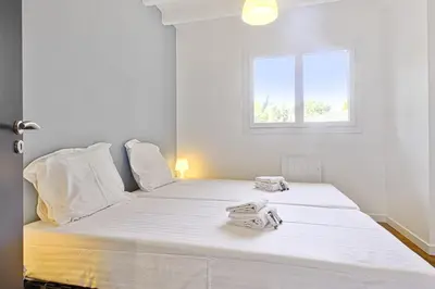 Un ou plusieurs lits dans un hébergement de l'établissement Villa de la Côte - Welkeys