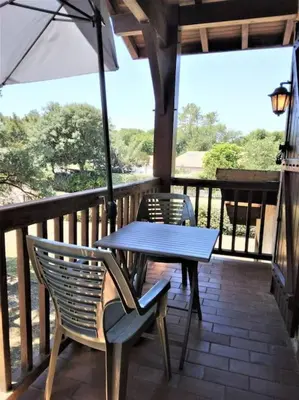 Balcon ou terrasse dans l'établissement Papillon