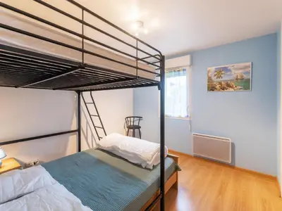 Un ou plusieurs lits dans un hébergement de l'établissement Apartment Clair de Dune-2 by Interhome