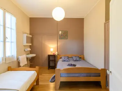 Un ou plusieurs lits dans un hébergement de l'établissement Holiday Home Chante Cigale by Interhome