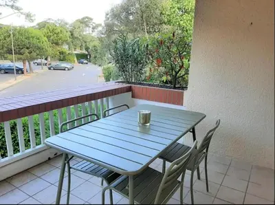Balcon ou terrasse dans l'établissement Hossegor city