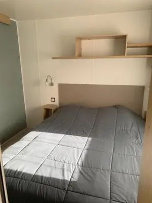 Un ou plusieurs lits dans un hébergement de l'établissement mobil home chez fred