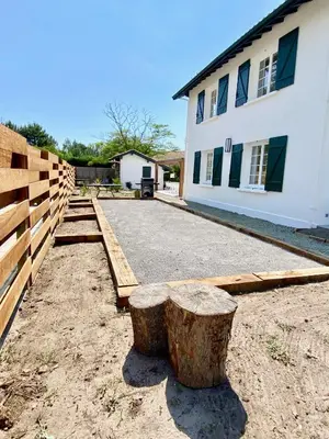 Bâtiment de la maison de vacances