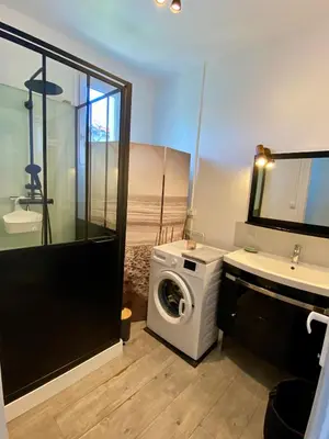 Salle de bains dans l'établissement Bel appartement en hyper-centre - linge inclus